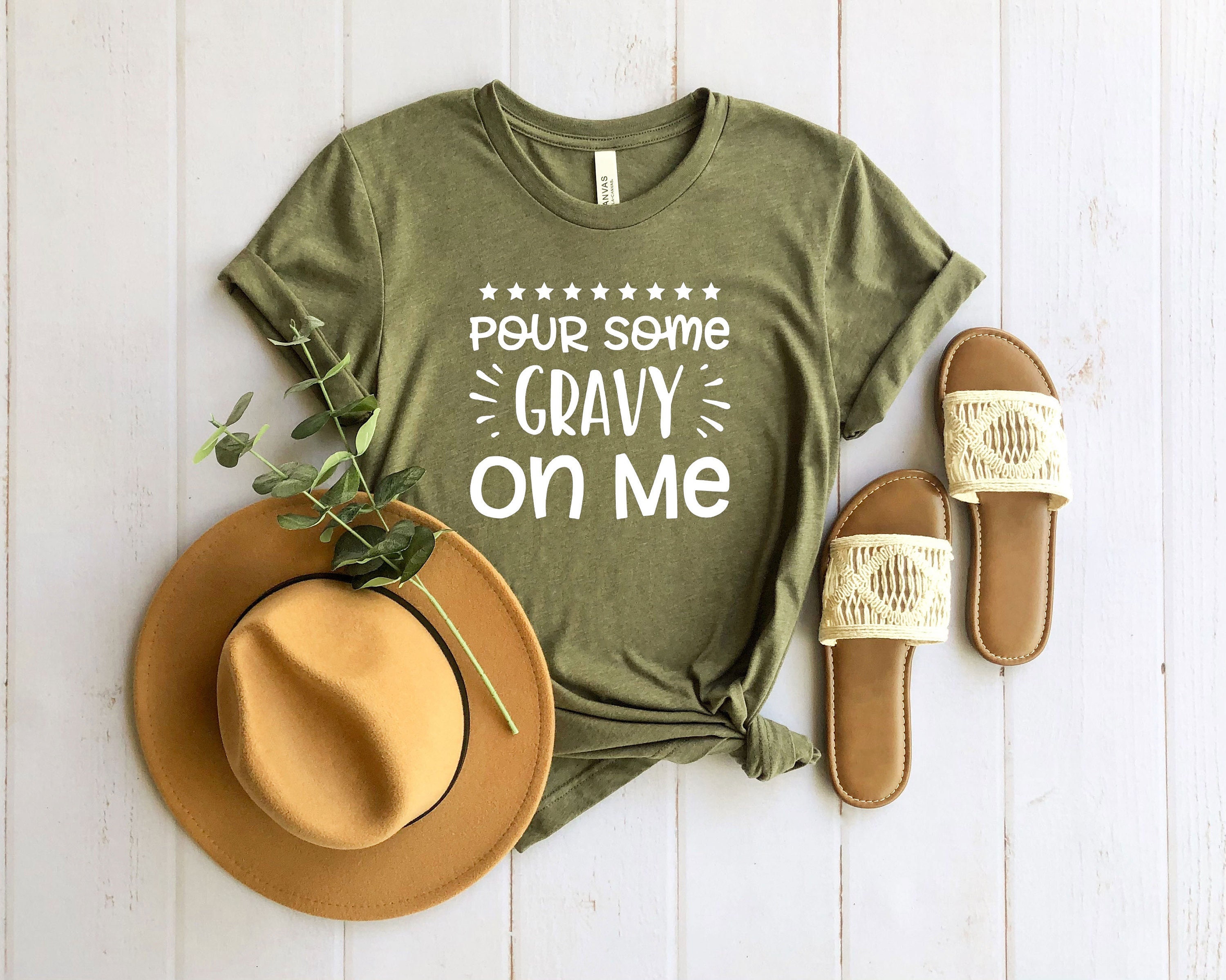 Pour Some Gravy On Me Shirt, Thanksgiving T-Shirt, Unisex Fit, Gravy Tee, Cute Thanksgiving Outfit,, Thanksgiving Day Outfit, Family shirts