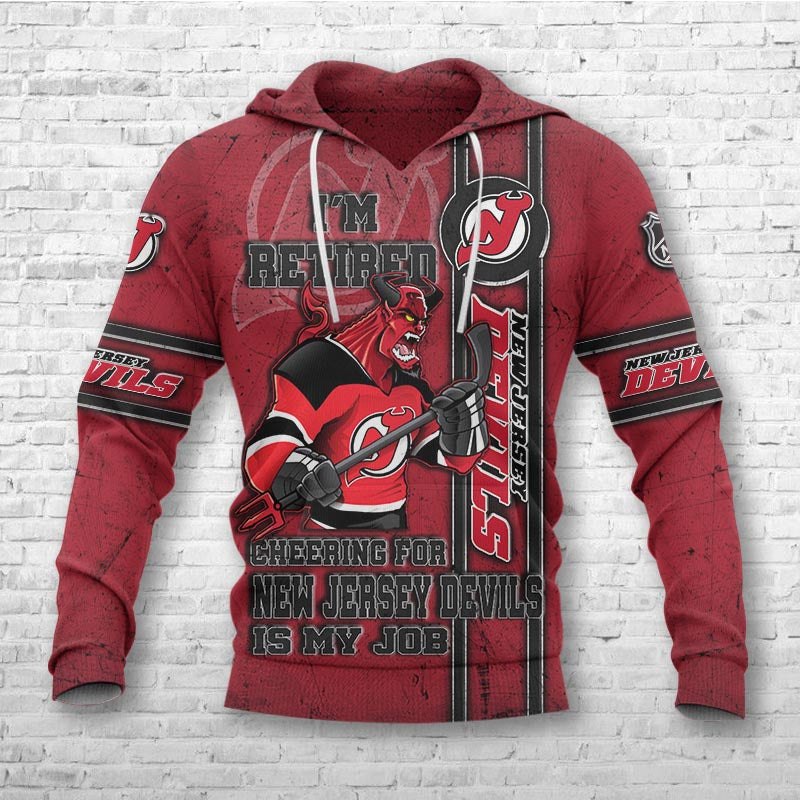 New Jersey Devils Hoodies I’M Retired