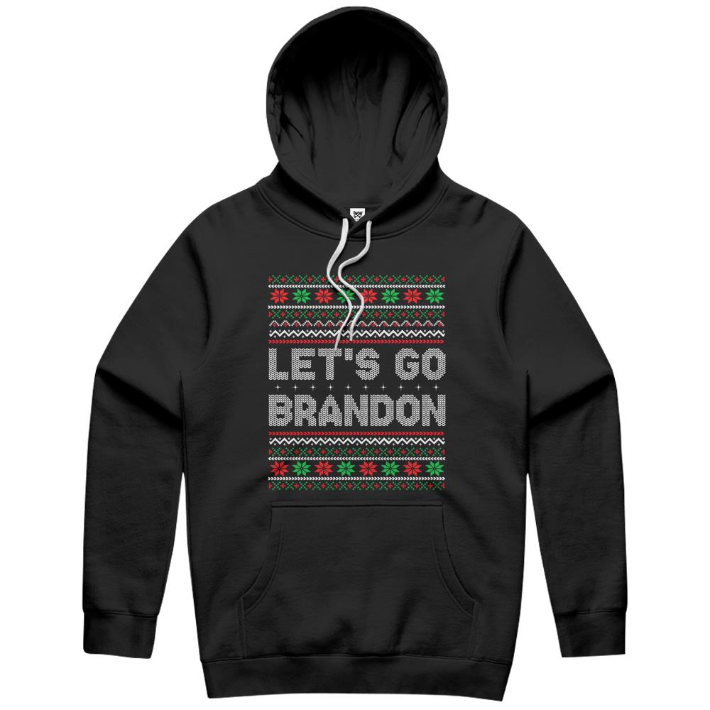 Let’S Go Brandon Impeach 46 Chant Christmas Hoodie