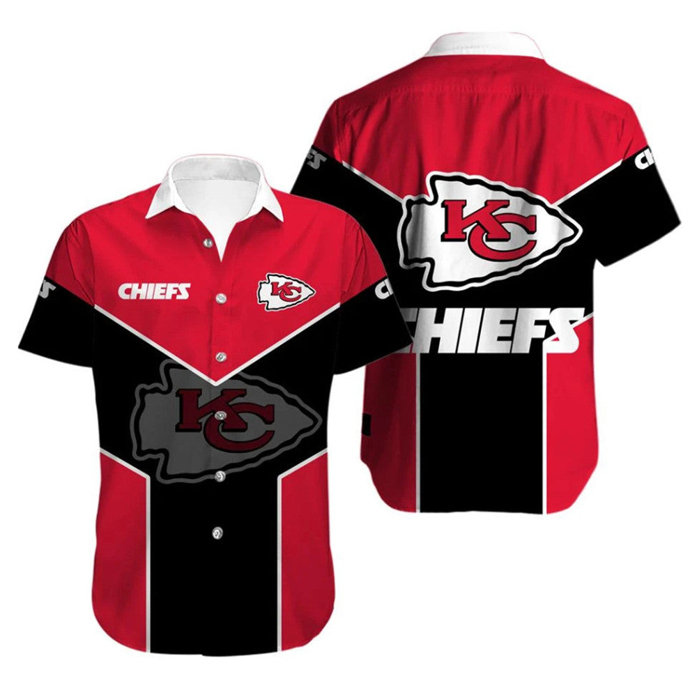 Men’S Kansas City Chiefs Shirt Black & Red