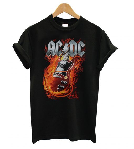 ACDC Guitar RS T shirt