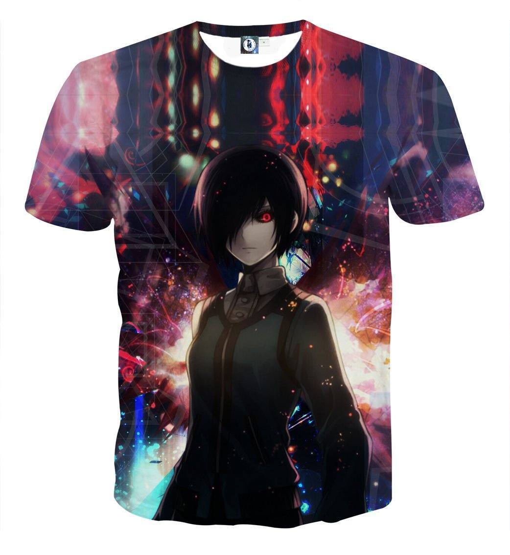 Tokyo Ghoul Touka Kirishima The Rabbit 3D Dope Print T-shirt