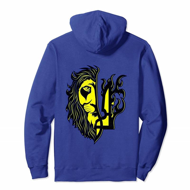 Vintage Ukraine Lion and Ukrainian Tryzub | Ukraine Pride Pullover Hoodie, T Shirt, Sweatshirt