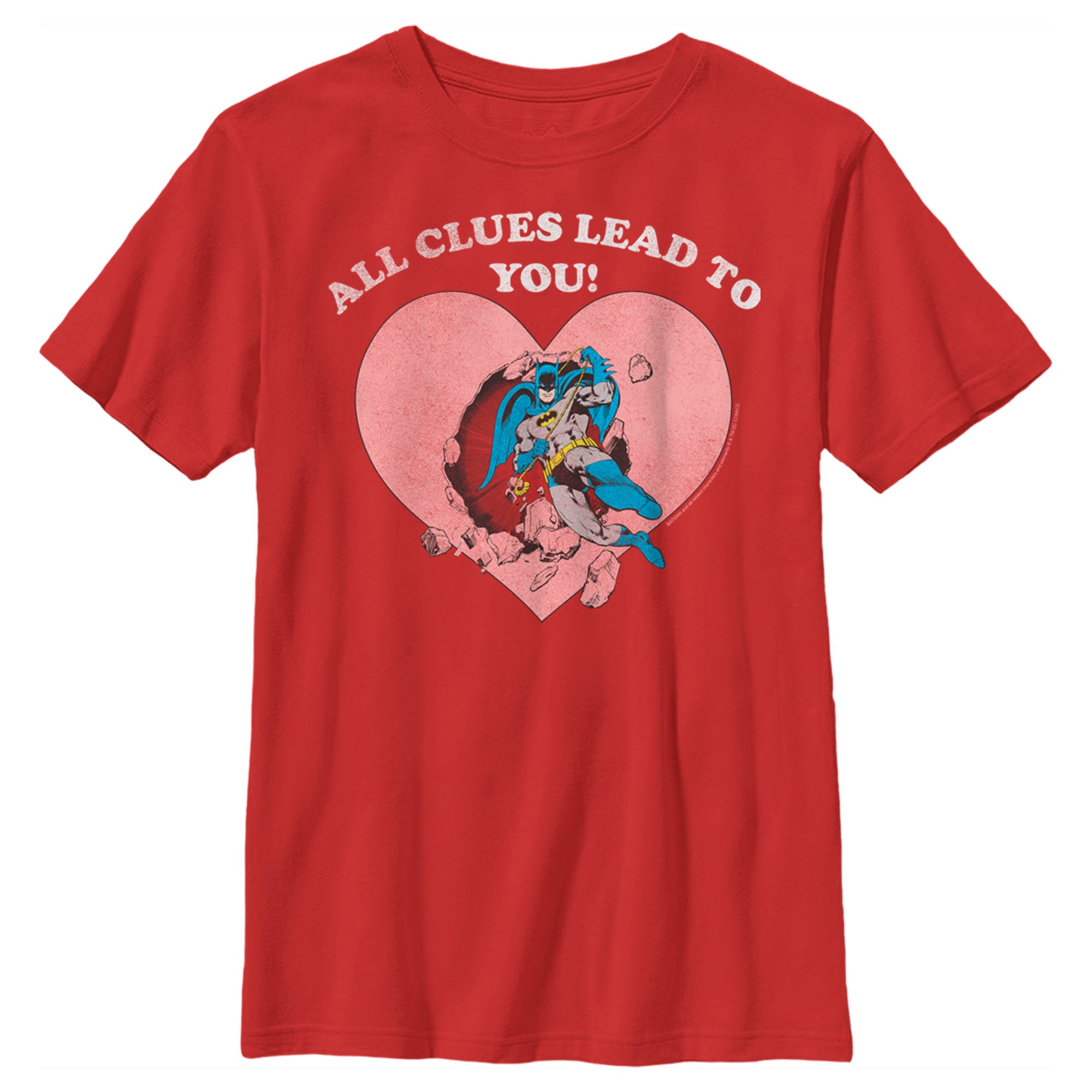 Boy’S Batman Valentine’S Day All The Clues Lead To You T-Shirt