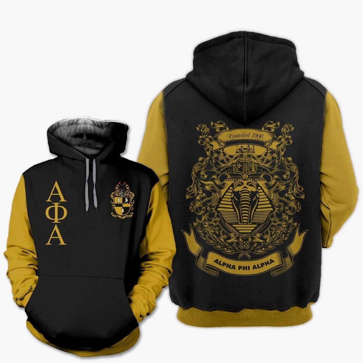 Fraternity Hoodie – Royal Alpha Phi Alpha Pullover