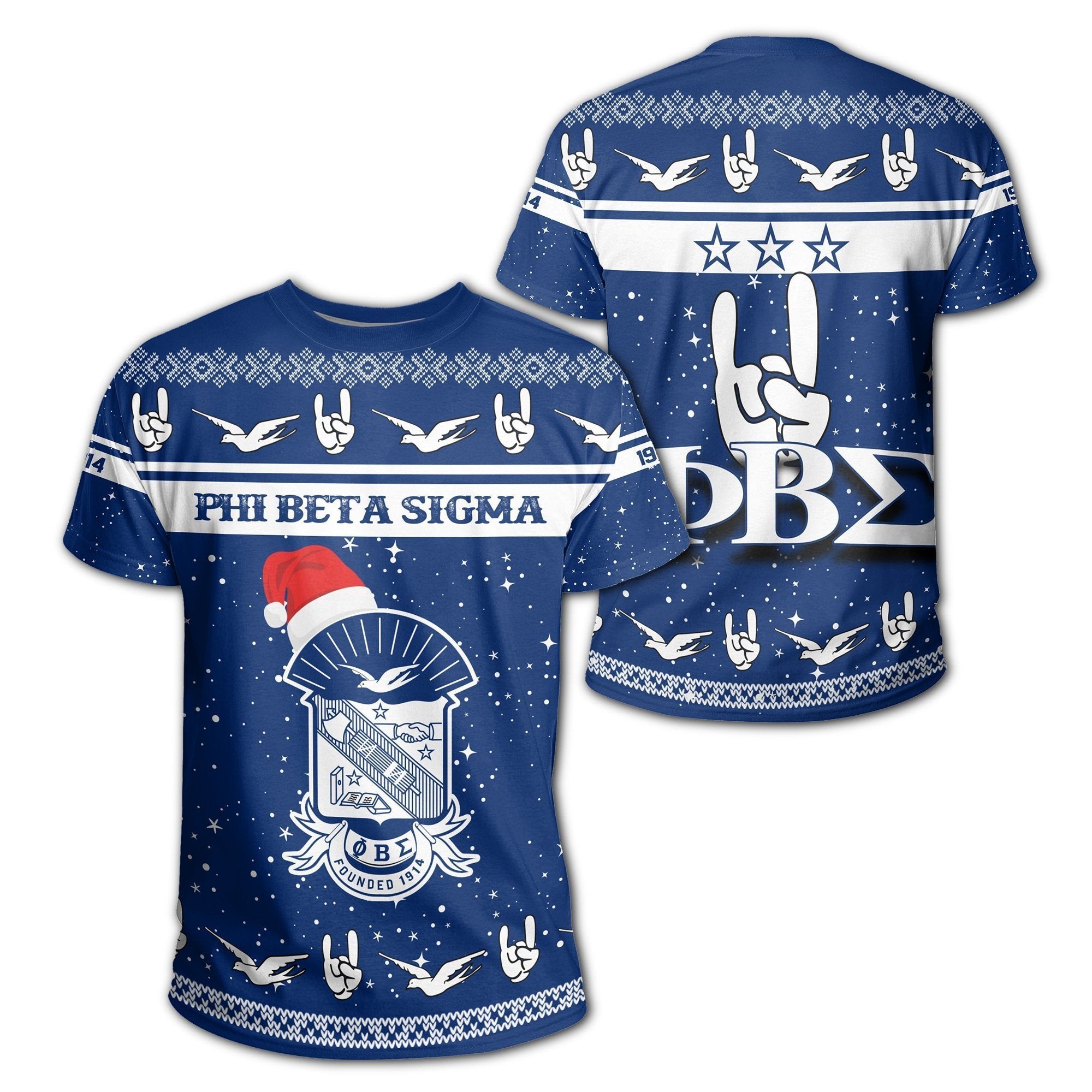 Fraternity Tshirt – Phi Beta Sigma Christmas Tshirt