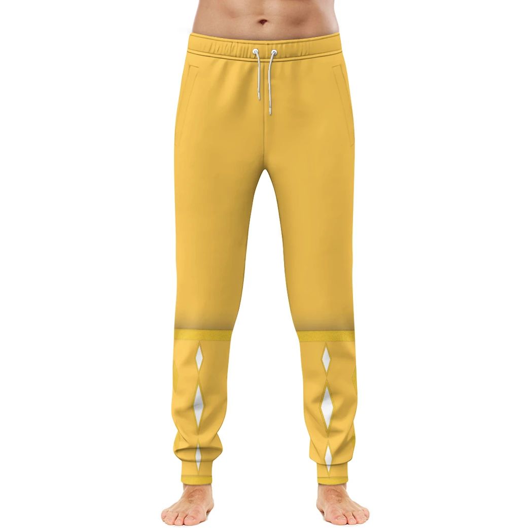 Alohazing 3D Dino Thunder Black Power Rangers Custom Sweatpants