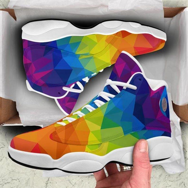 Love Is Love LGBT JD13 Sneakers For Men and Women, Air JD13 Shoes, Basketball Shoes, Cool Shoes, Printed Shoes