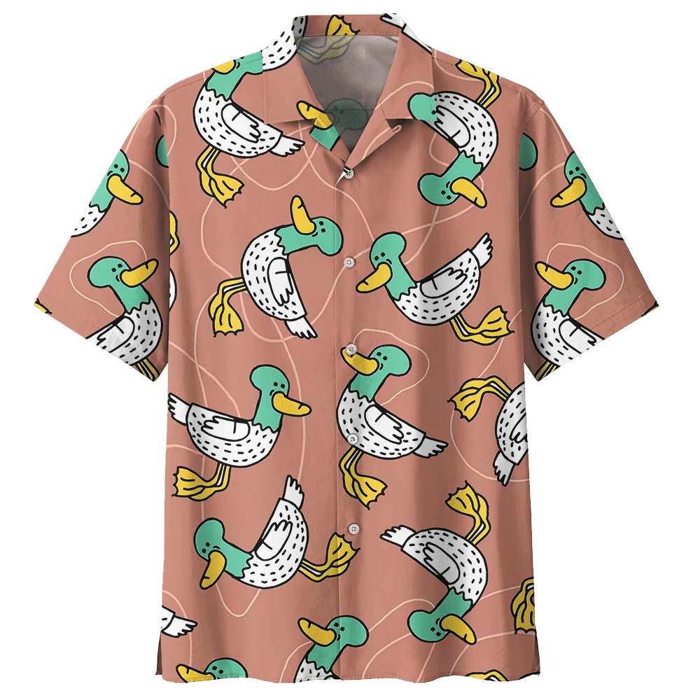 Duck Hawaii Shirt 425703 Ha2640