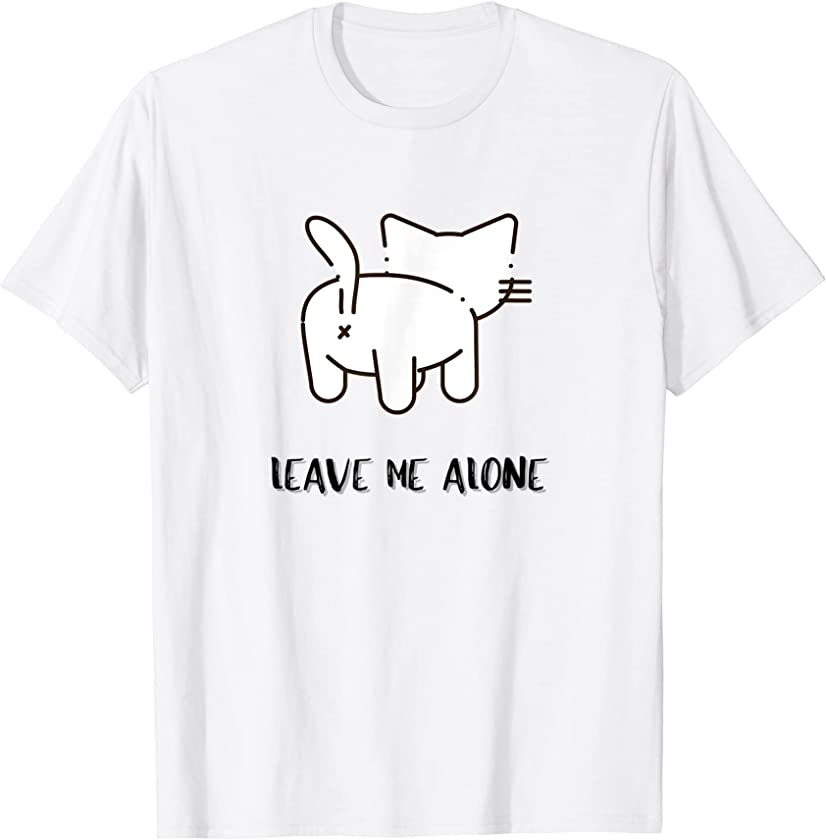 Cat Bad Laune Lazy Saying Cats T-Shirt