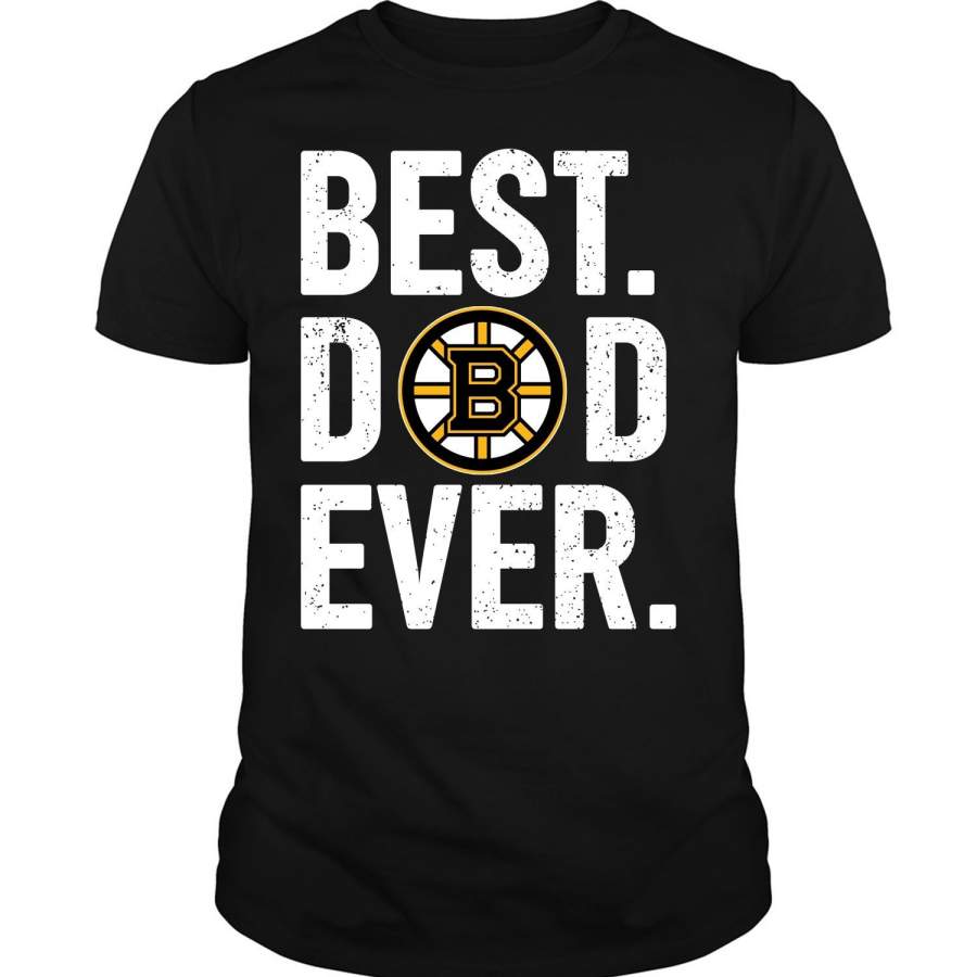 Boston Bruins Best Dad Ever T Shirt, Boston Bruins Season T Shirt