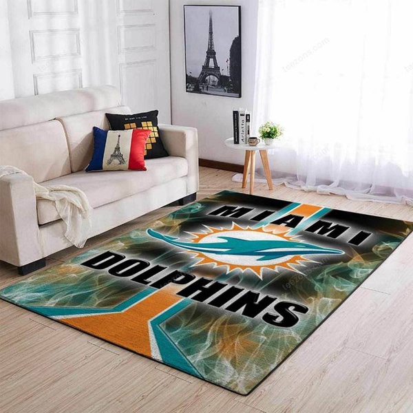 Miami Dolphins Area  Sku 315 Rug