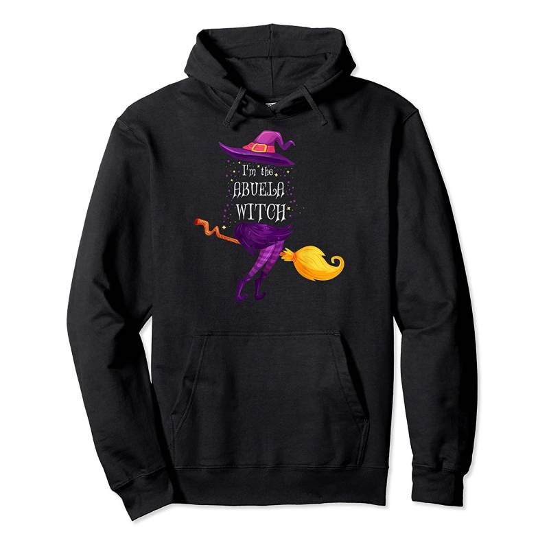 Womens I’m the Abuela Witch Women Family Halloween Pullover Hoodie, T-Shirt, Sweatshirt