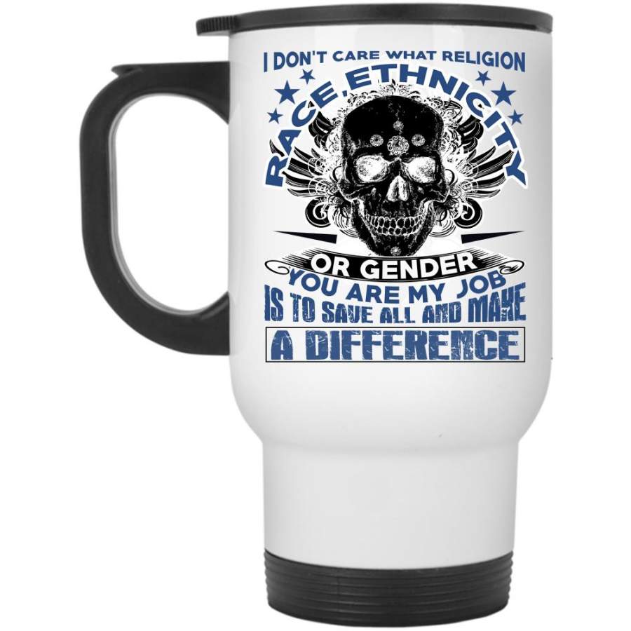 Cool Gift For Couple Travel Mug, You Are My Job Mug