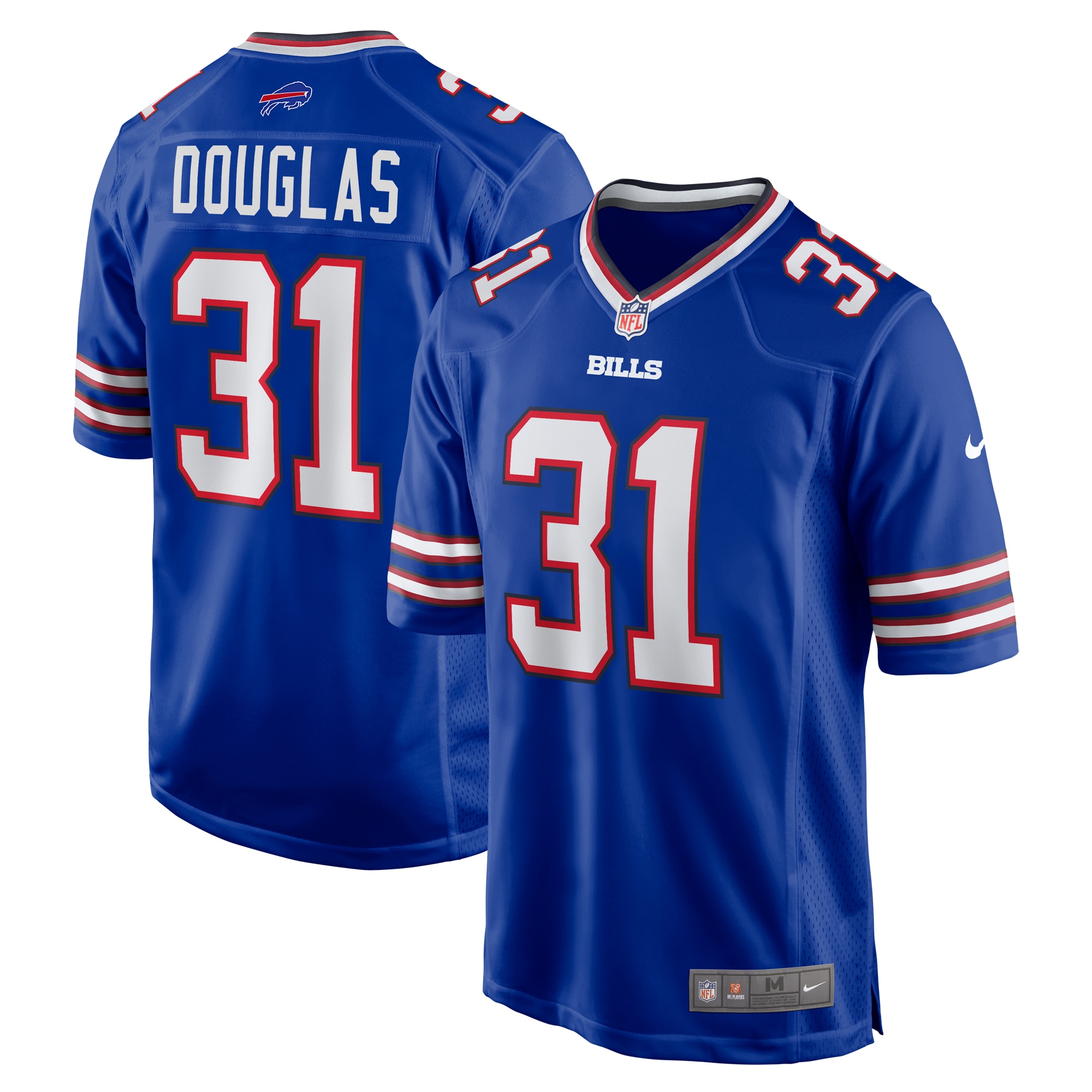 Rasul Douglas Buffalo Bills Game Jersey – Royal