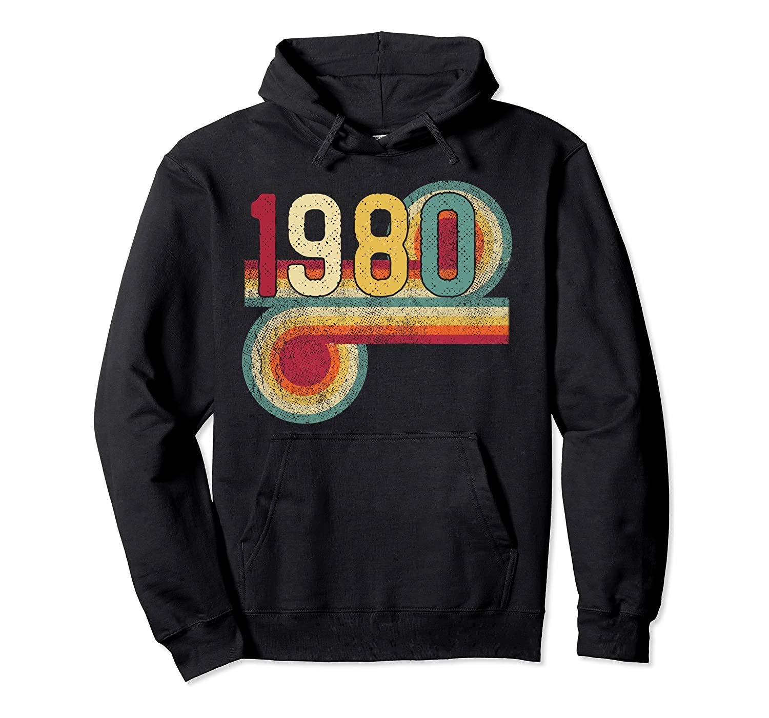 1980 40th Birthday Gift Vintage Retro Men Women 40 Years Old Pullover Hoodie T-Shirt, Sweatshirt, Tank Top