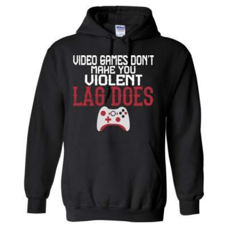 AGR Video Games Don’t Make You Viloet Lag Does – Heavy Blend™ Hooded Sweatshirt