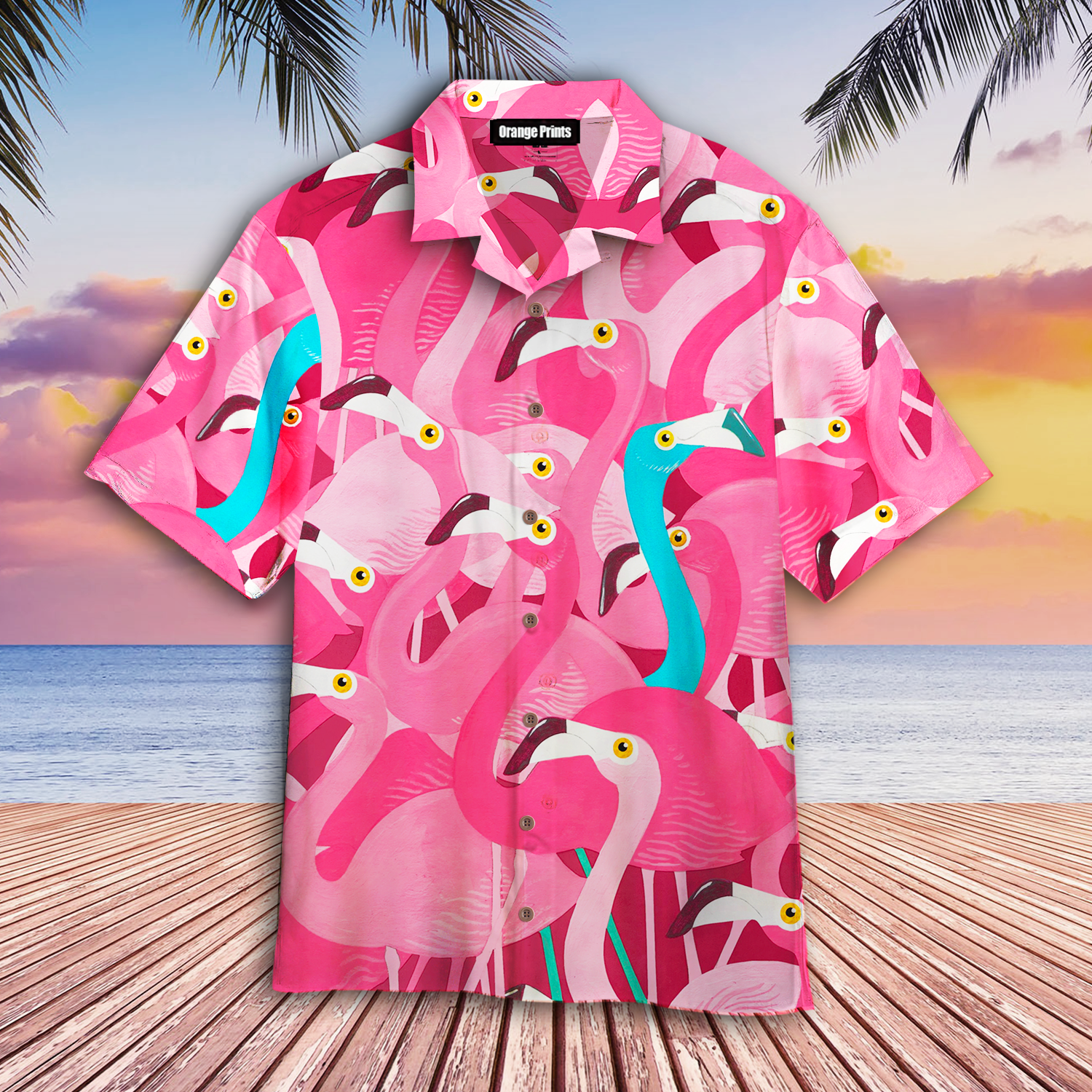 Flamingo Hawaii Shirt For Men Women Ha26739