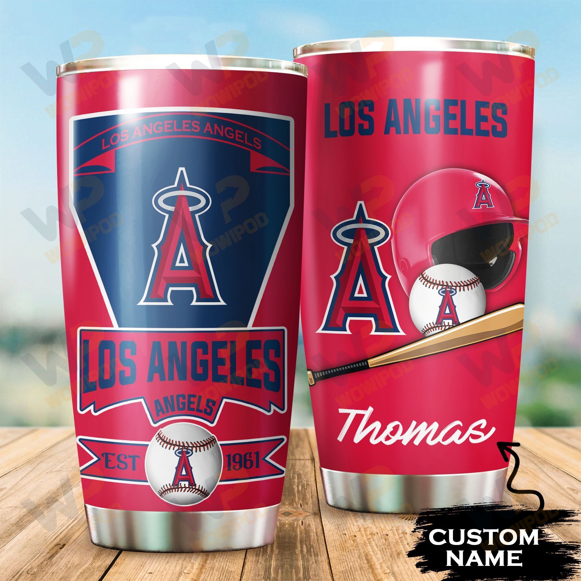 Los Angeles Angels Custom Tumbler 127 L1BTH0201