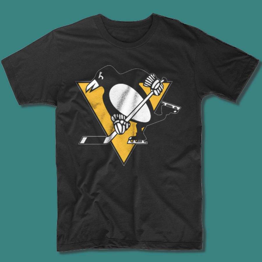 Pittsburgh Penguins Ice Sketting Men’S T Shirt