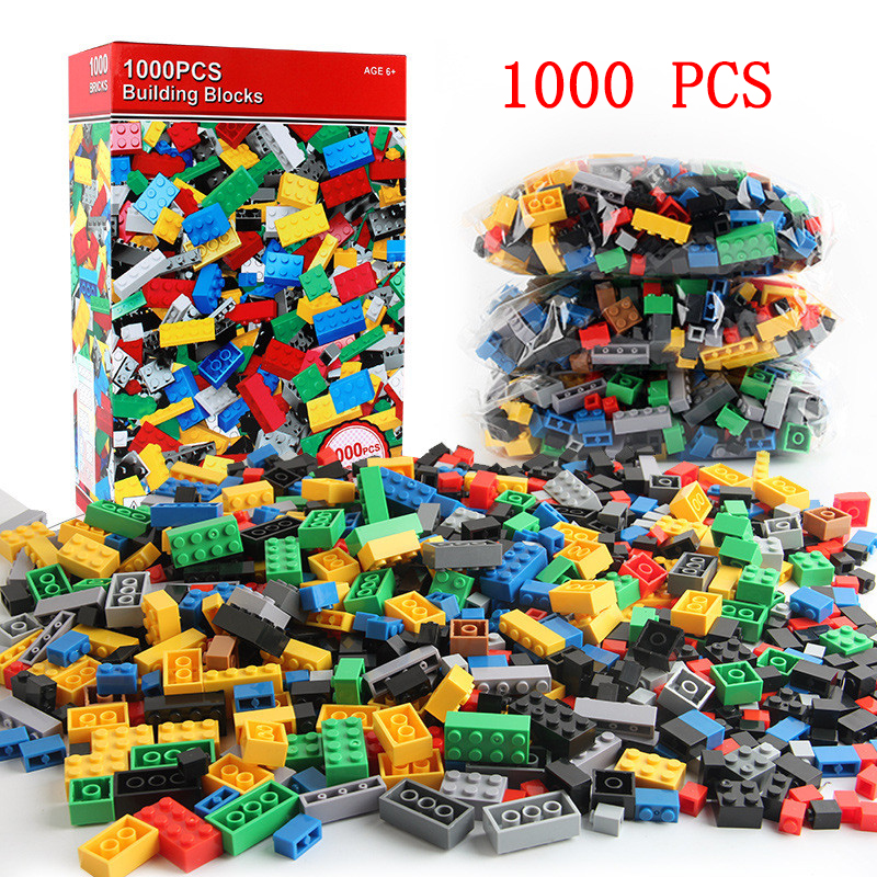 DIY 1000 PCS classical parts model building blocks education ideased kits pieces city creative adult toys MOC Designer creative alx