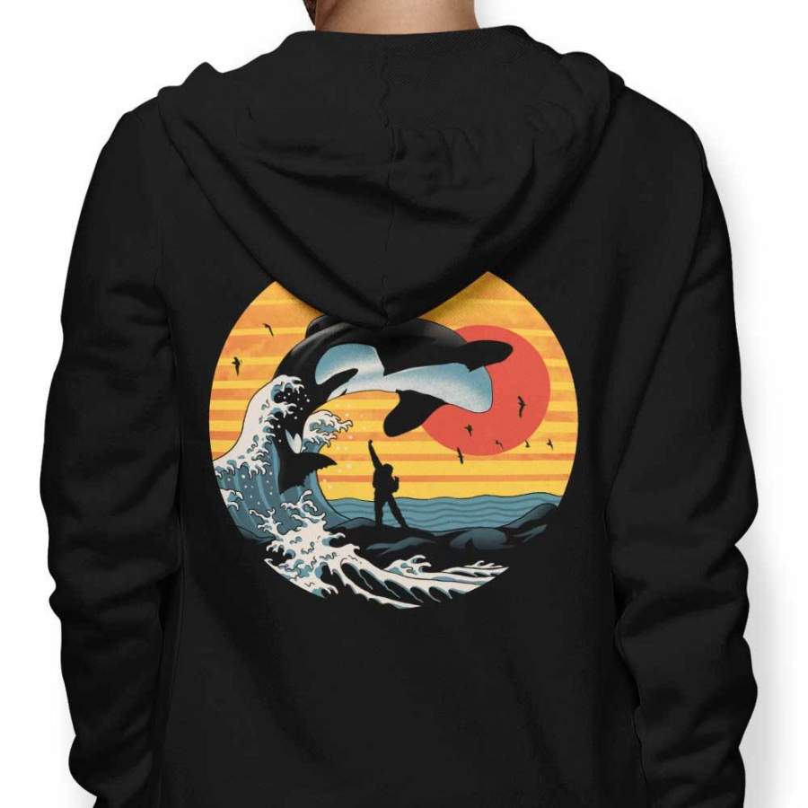 The Great Whale Off Kanagawa – Hoodie