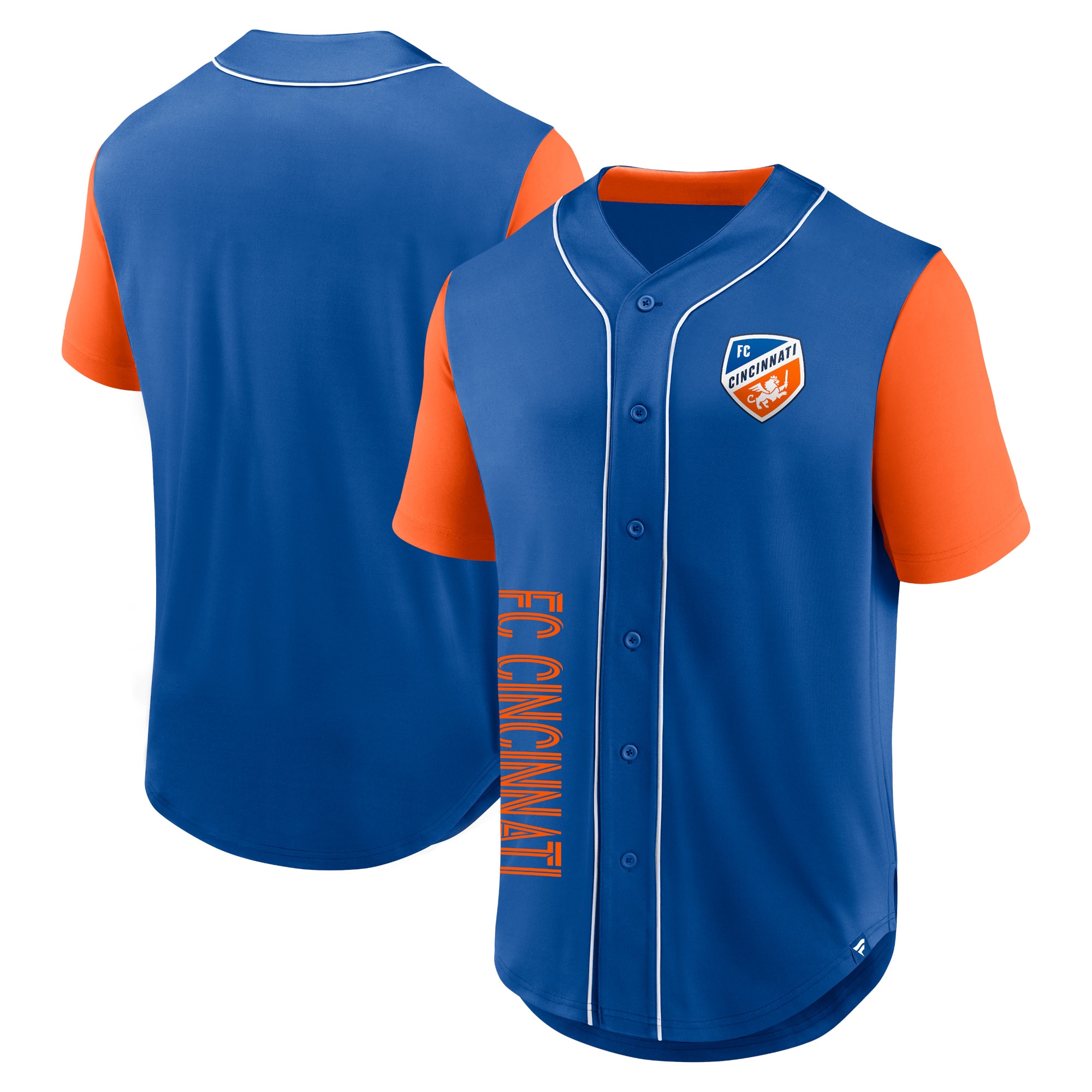 FC Cincinnati Branded Balance Fashion Baseball Jersey – Royal