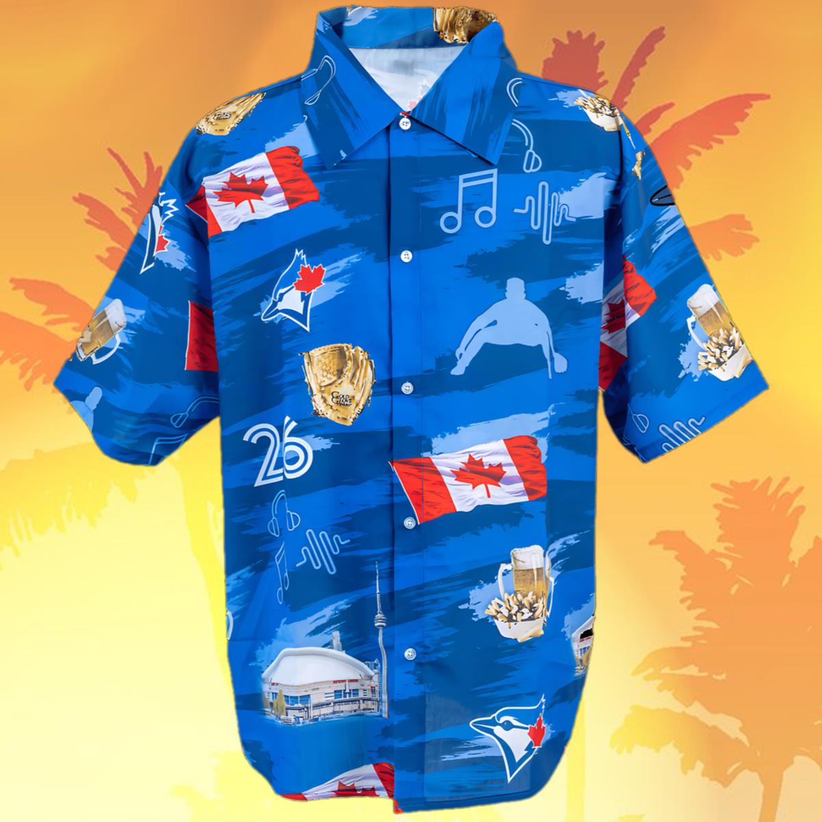 The Chappy Couture Blue Jays Hawaiian Shirt Giveaway