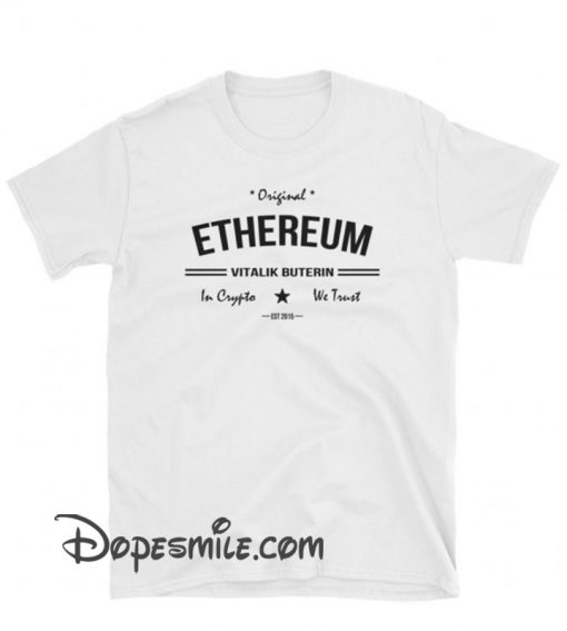 Vitalik Ethereum Original cool T shirt