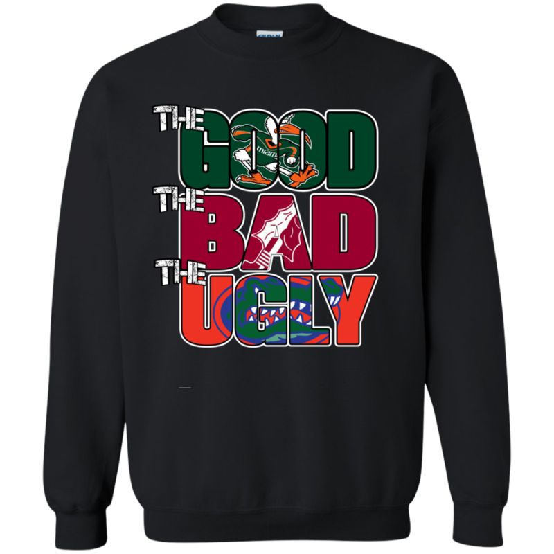 Miami Hurricanes – The Good The Bad The Ugly T-Shirts