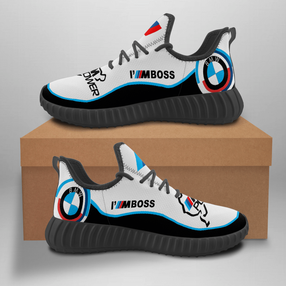 BMW Luxury Car Unisex Sneakers Custom Shoes BMW Yeezy Boost