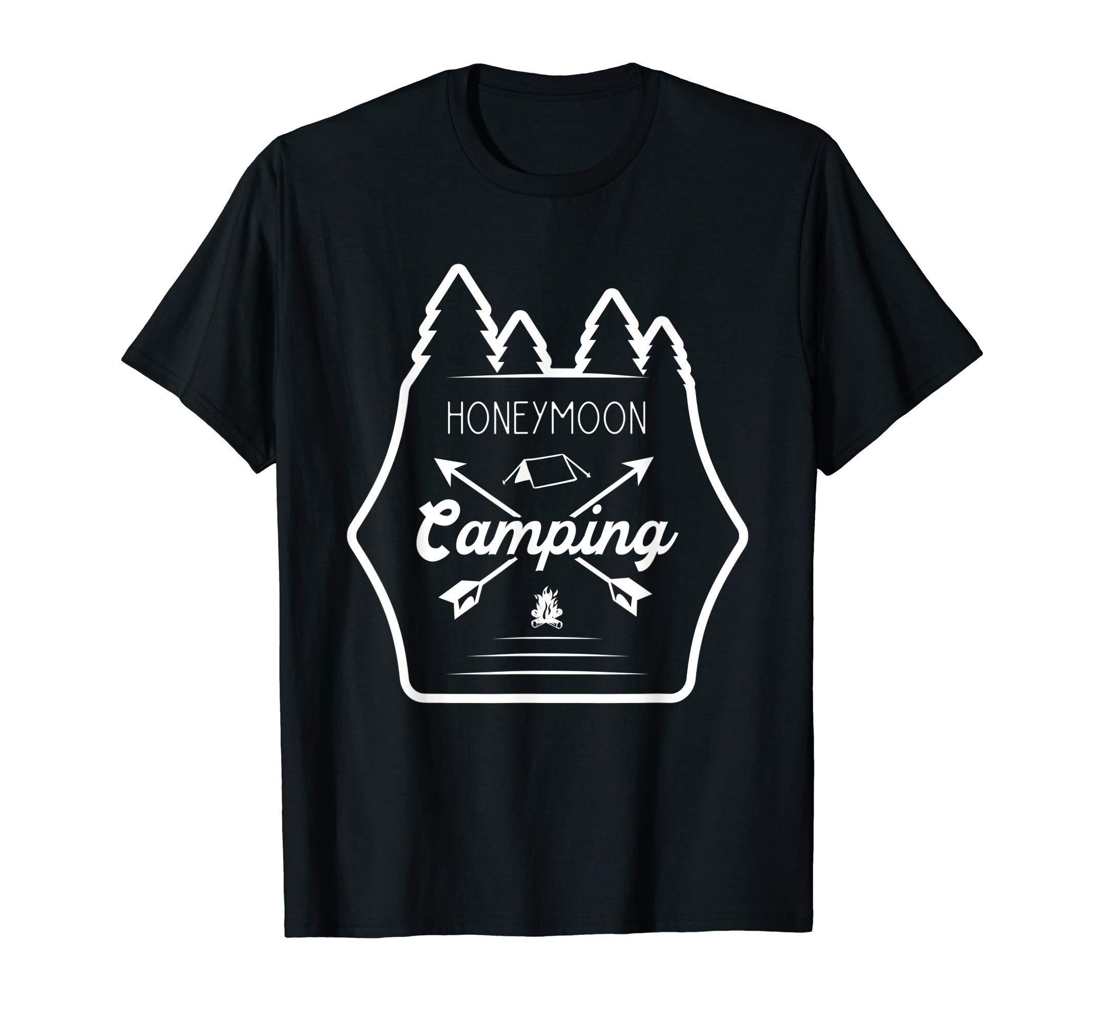 Honeymoon Camping Shirt For Couples 2019 Just Married Gift