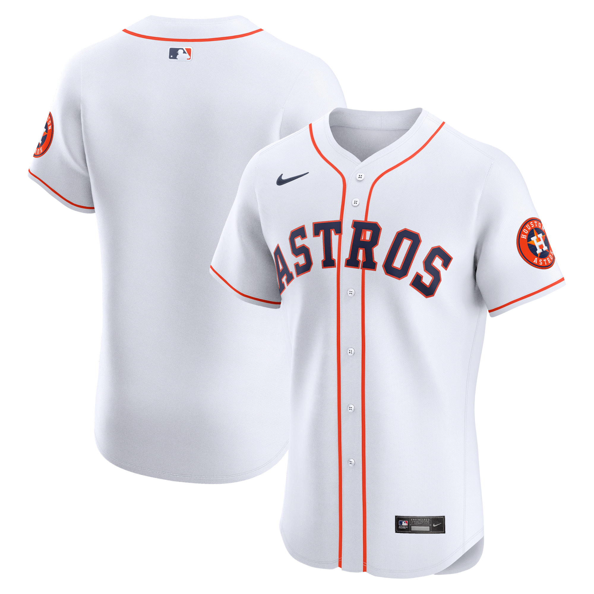 Houston Astros Home Elite Jersey – White