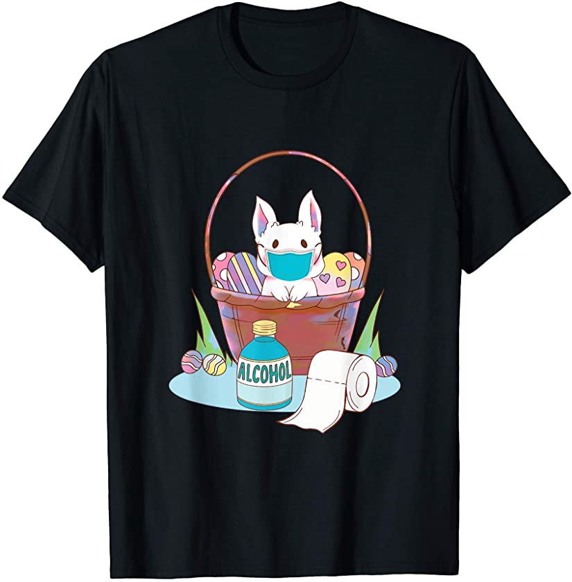 Easter 2021 Rabbit Pandemic Easter Bunny Eggs & Toilet Paper T-Shirt