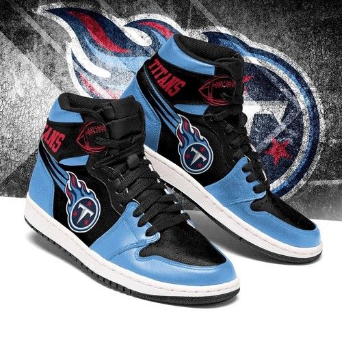 Tennessee Titans Air Jordan Sneakers Team Custom Design Shoes