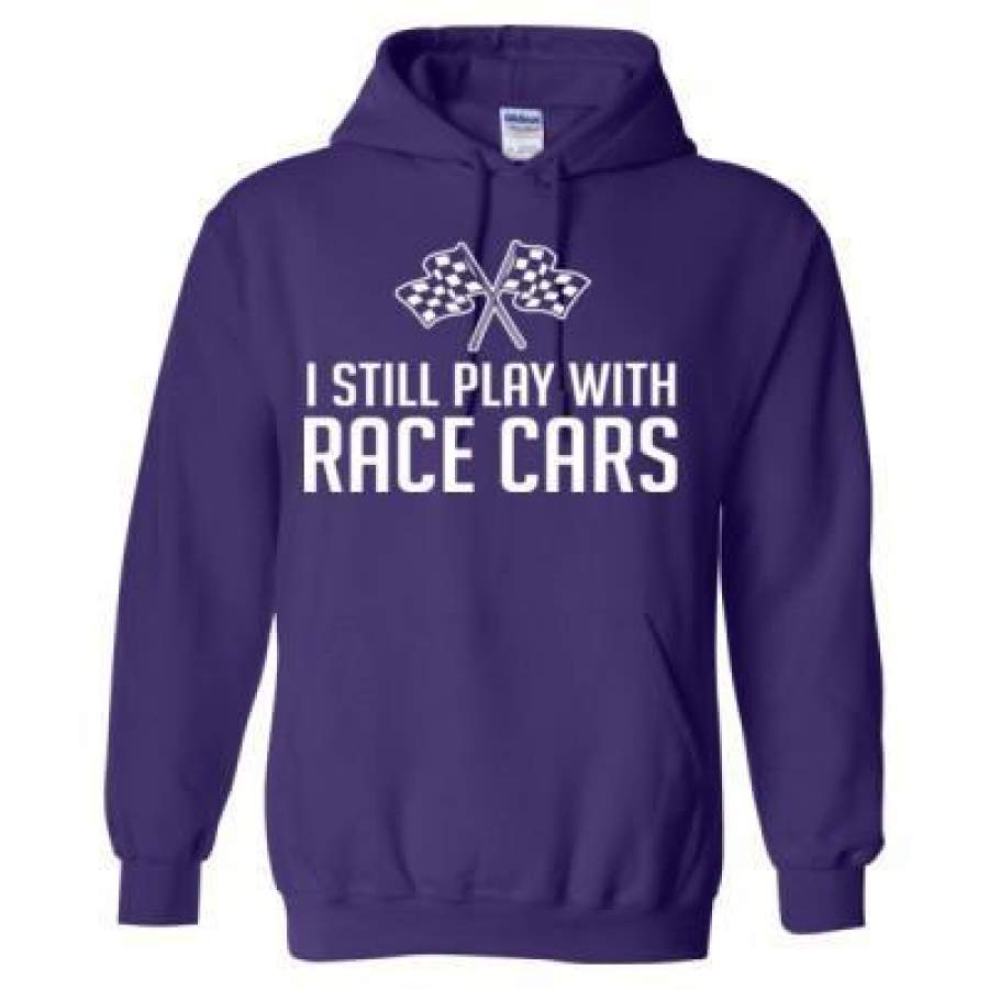 AGR I Still Play With Race Cars – Heavy Blend™ Hooded Sweatshirt