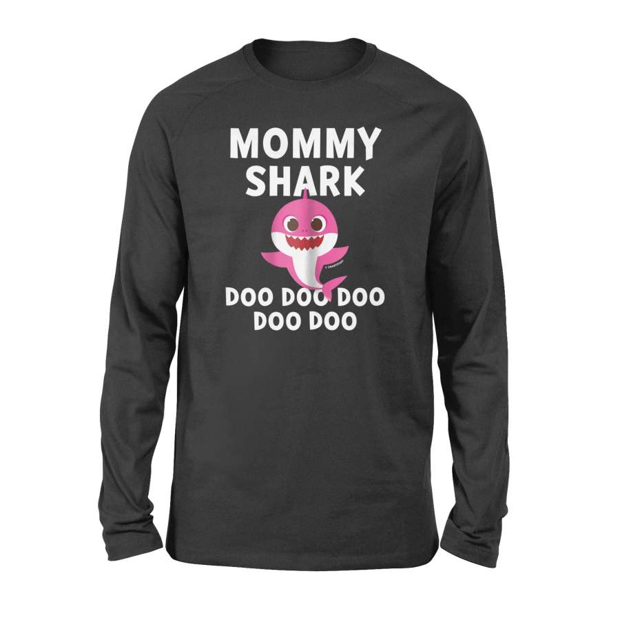 Womens Pinkfong Mommy Shark Official T-shirt – Standard Long Sleeve