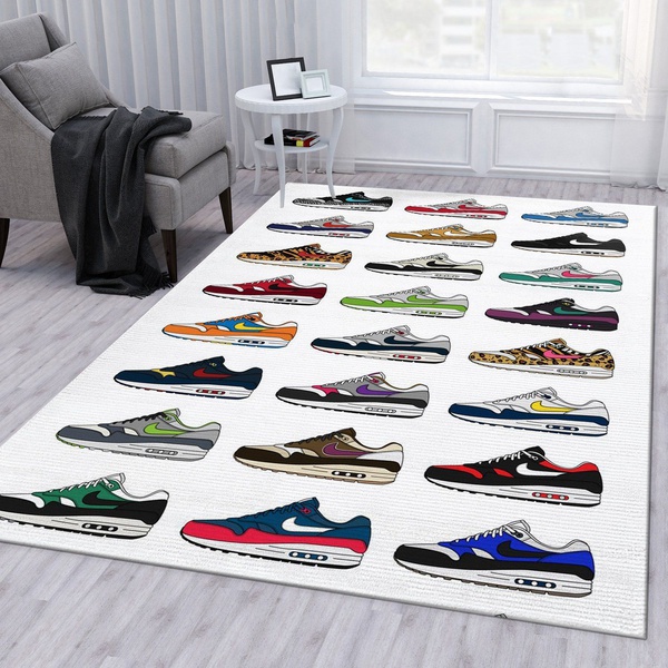 Air Max Fashion Brand Area Rug Bedroom Rug US Gift Decor