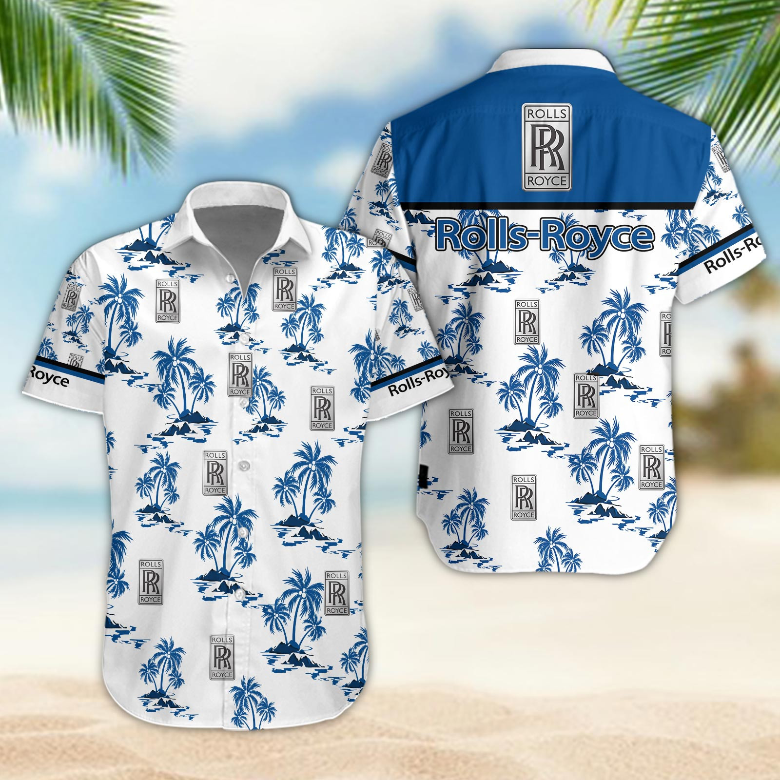 Rolls Royce Hawaiian Shirt