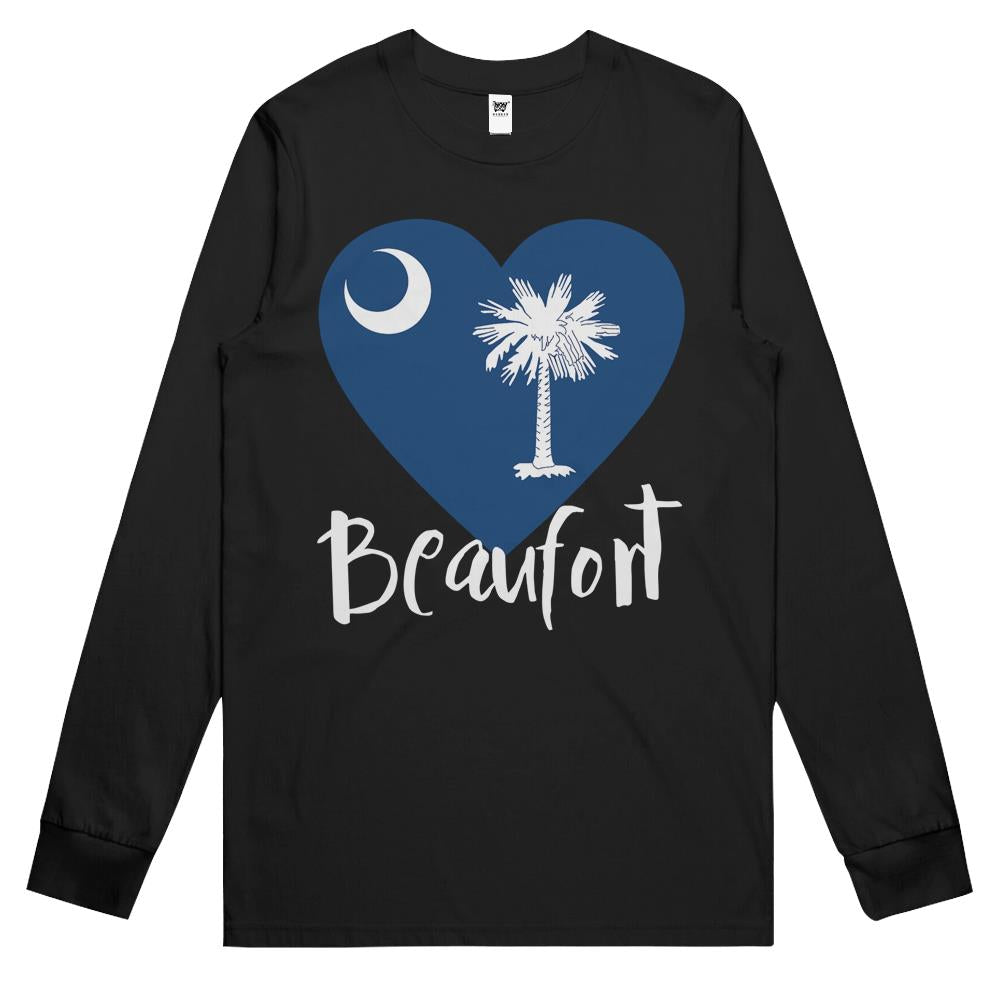 I Love Beaufont South Long Sleeve T Shirts