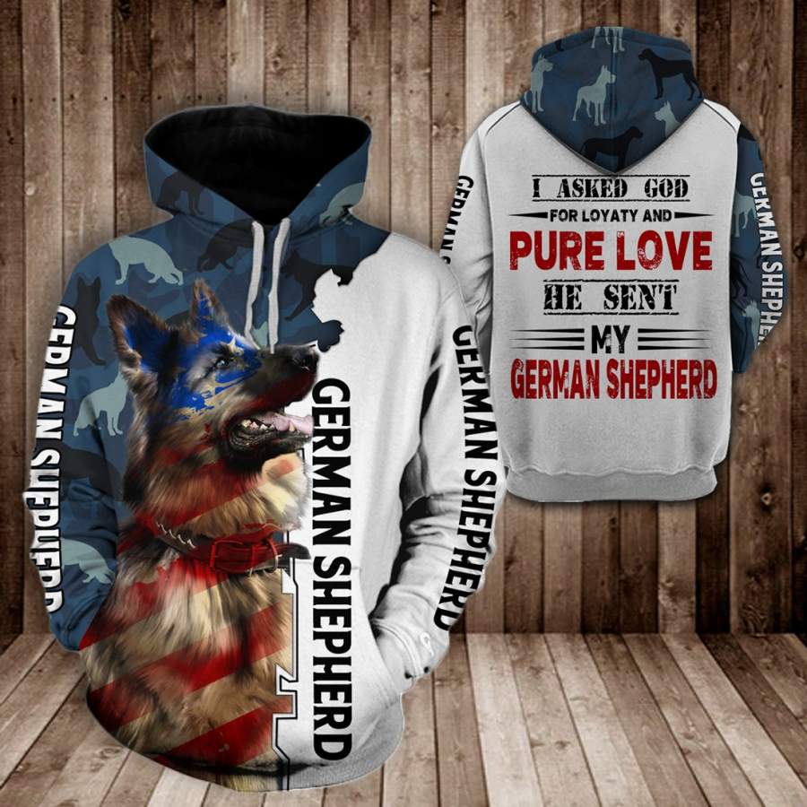 German shepherd lovers HOODIE