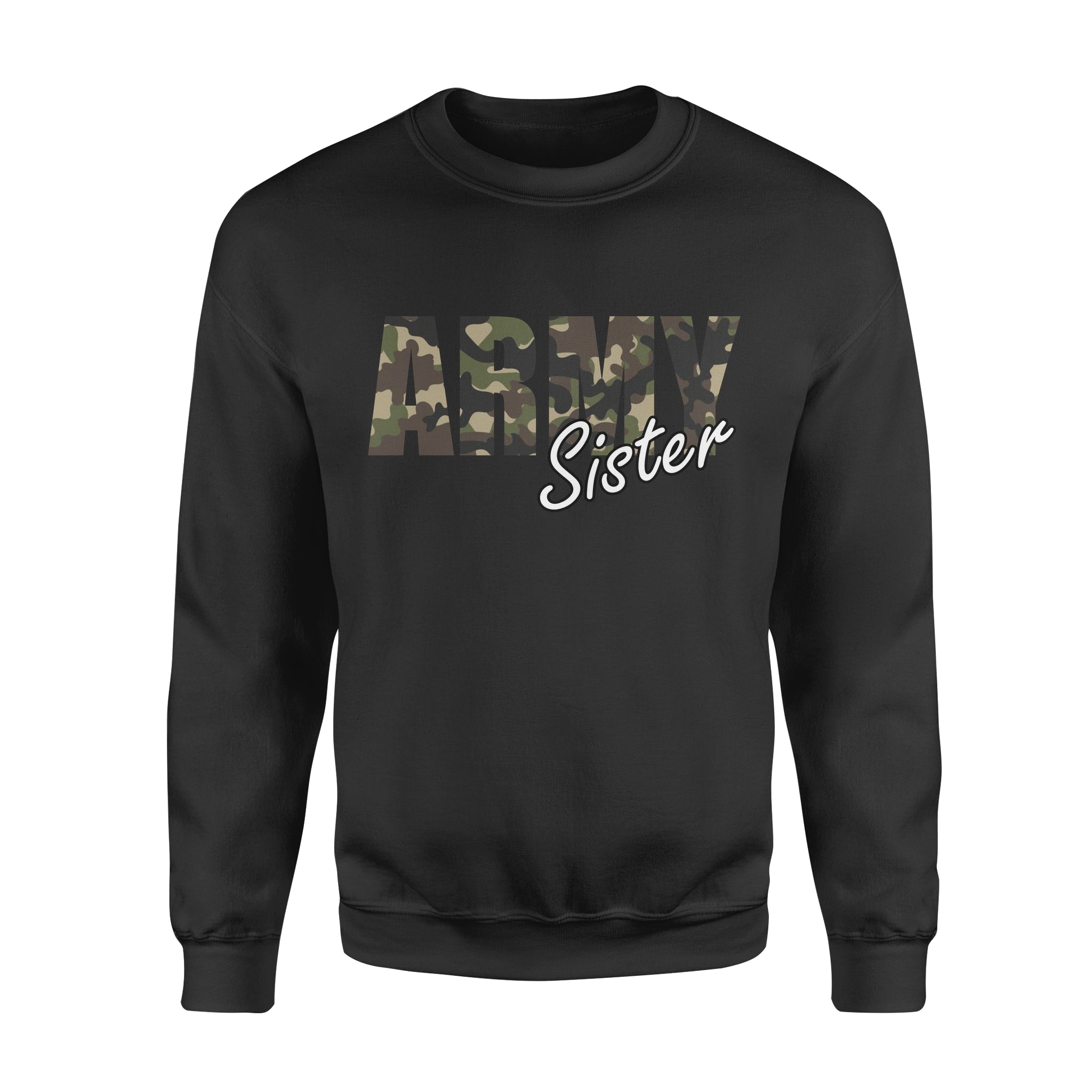 Army Sister – Standard Crew Neck Sweatshirt