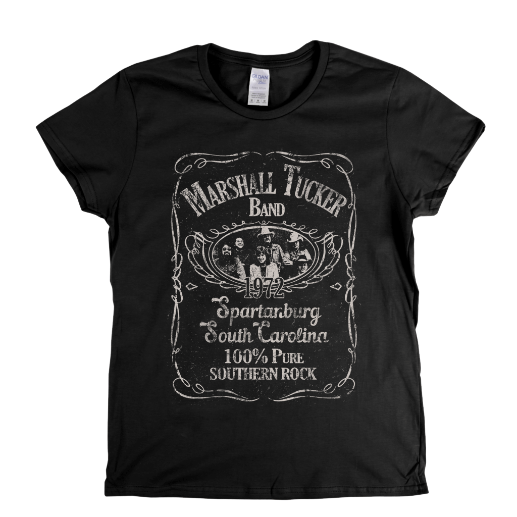 The Marshall Tucker Band Liquor Label Womens T-Shirt