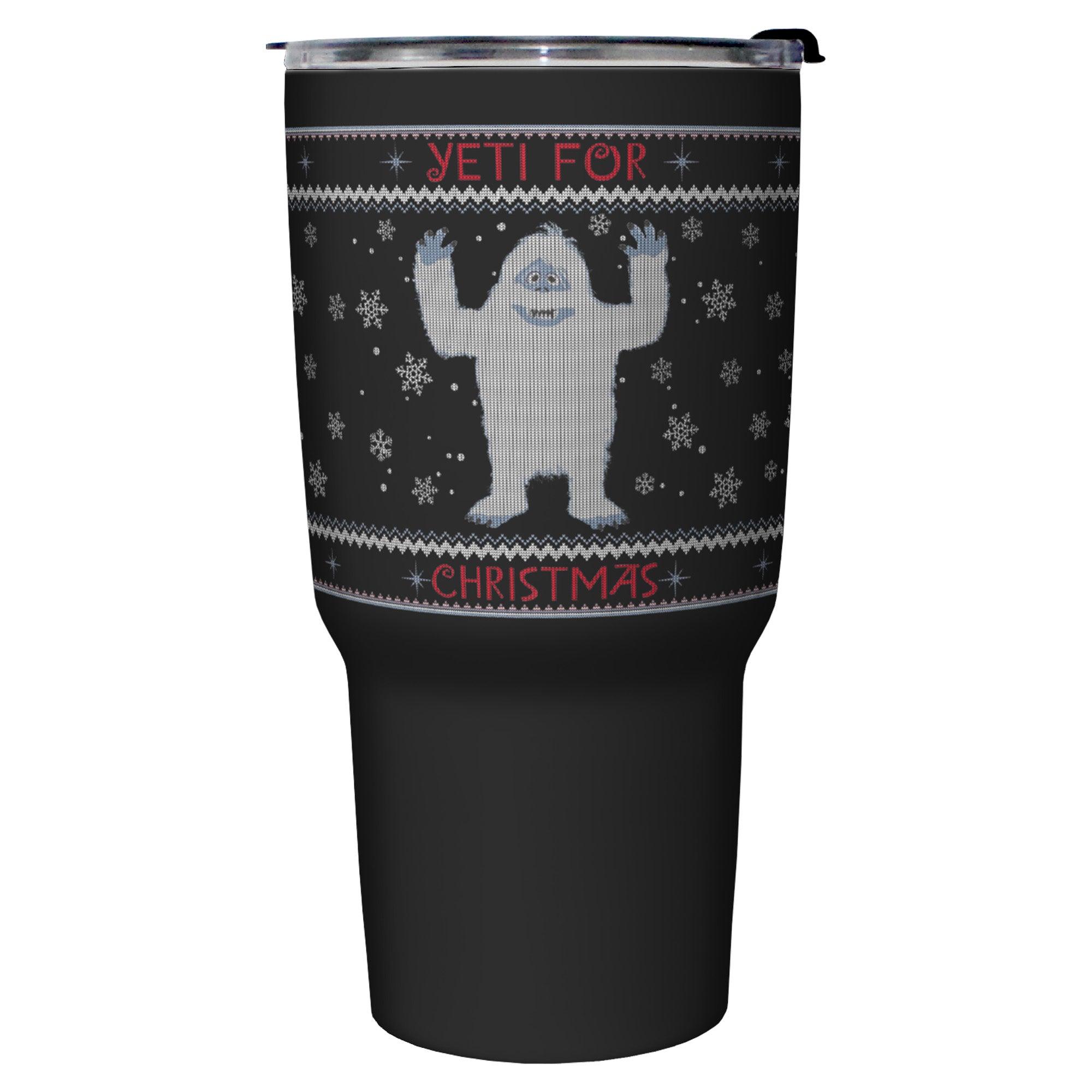 Rudolph The Red-Nosed Reindeer The Bumble Yeti For Christmas Stainless Steel Tumbler With Lid