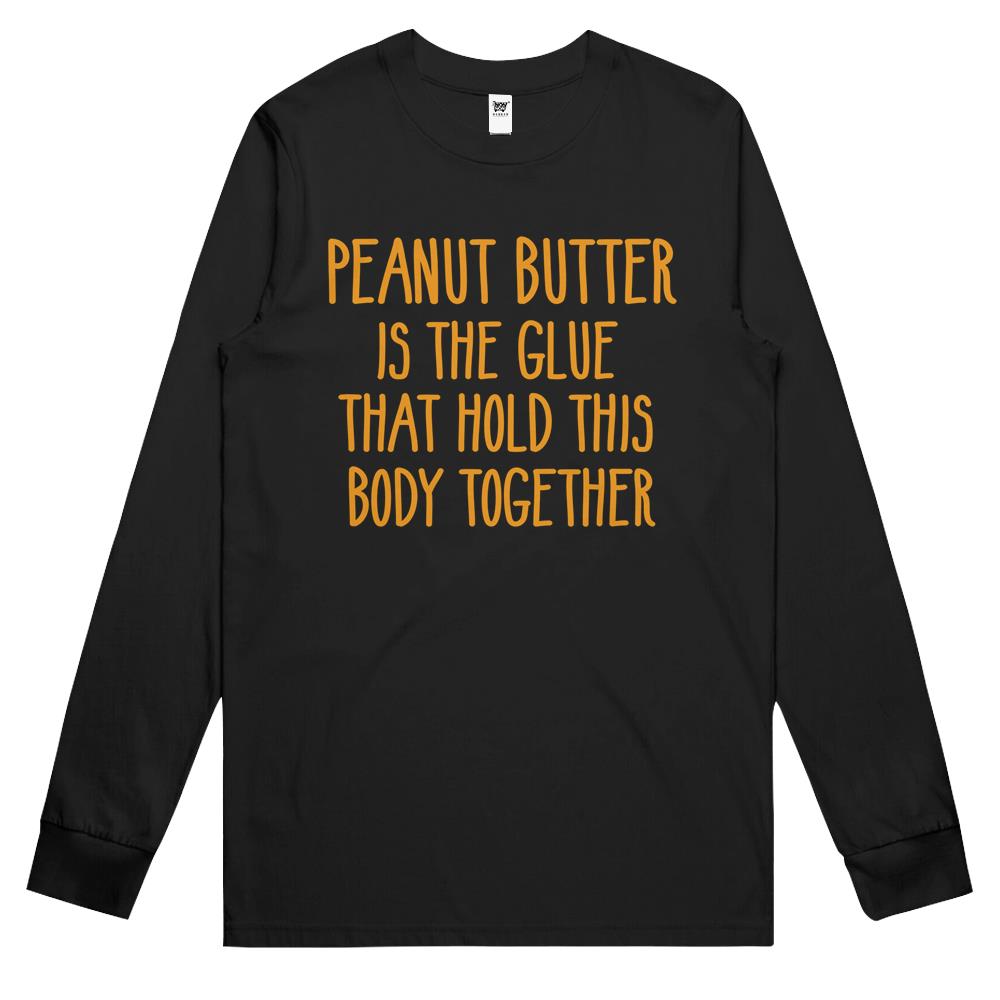 Peanut Butter Funny Pb & J Lovers Birthday Gift Farmers Long Sleeve T Shirts