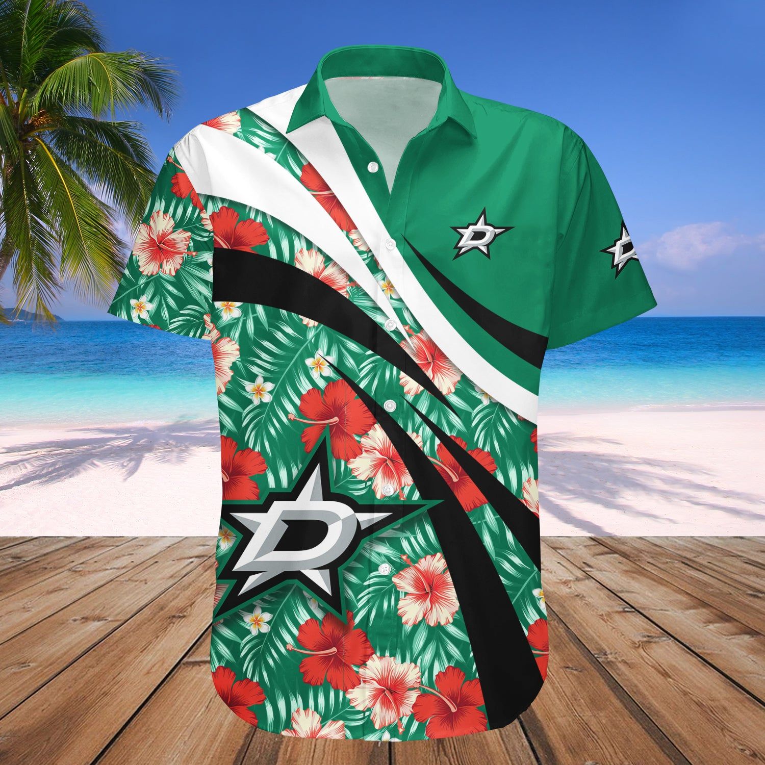 Dallas Stars Hawaii Shirt Hibiscus Sport Style – Nhl