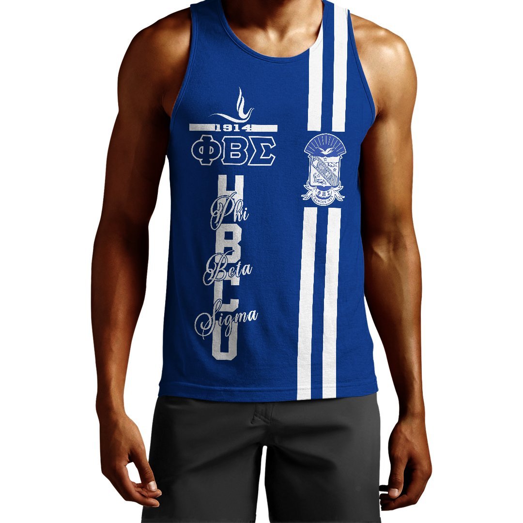 Wonderprint Tank Top Hbcu Phi Beta Sigma Dove Tank Top