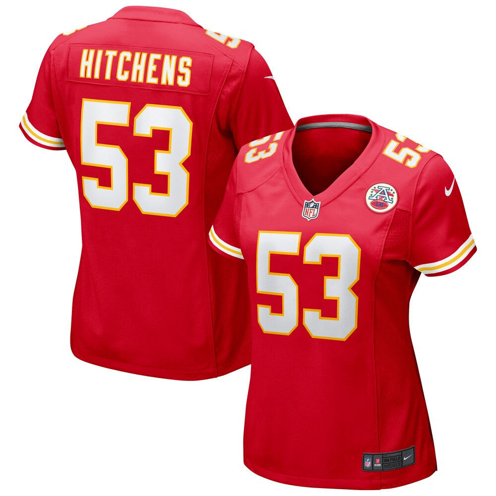 Women’S Kansas City Chiefs Anthony Hitchens Nike Red Game Jersey