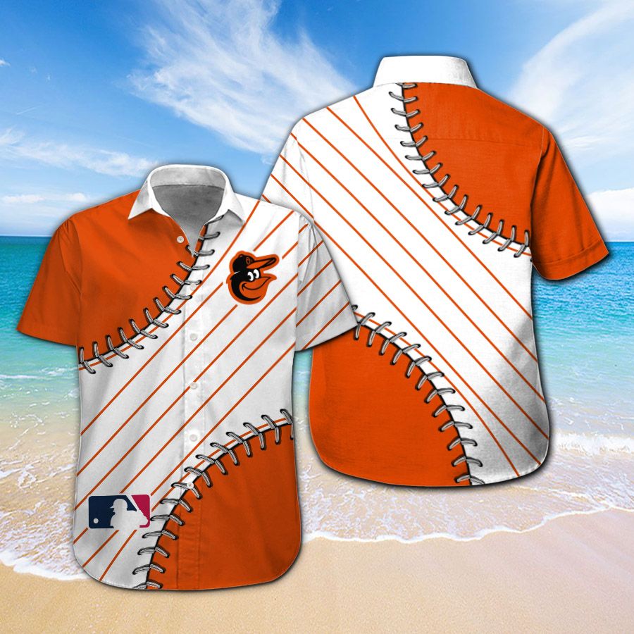 Baltimore Orioles Hawaii Shirt And Beach Shorts 267 Ha39361