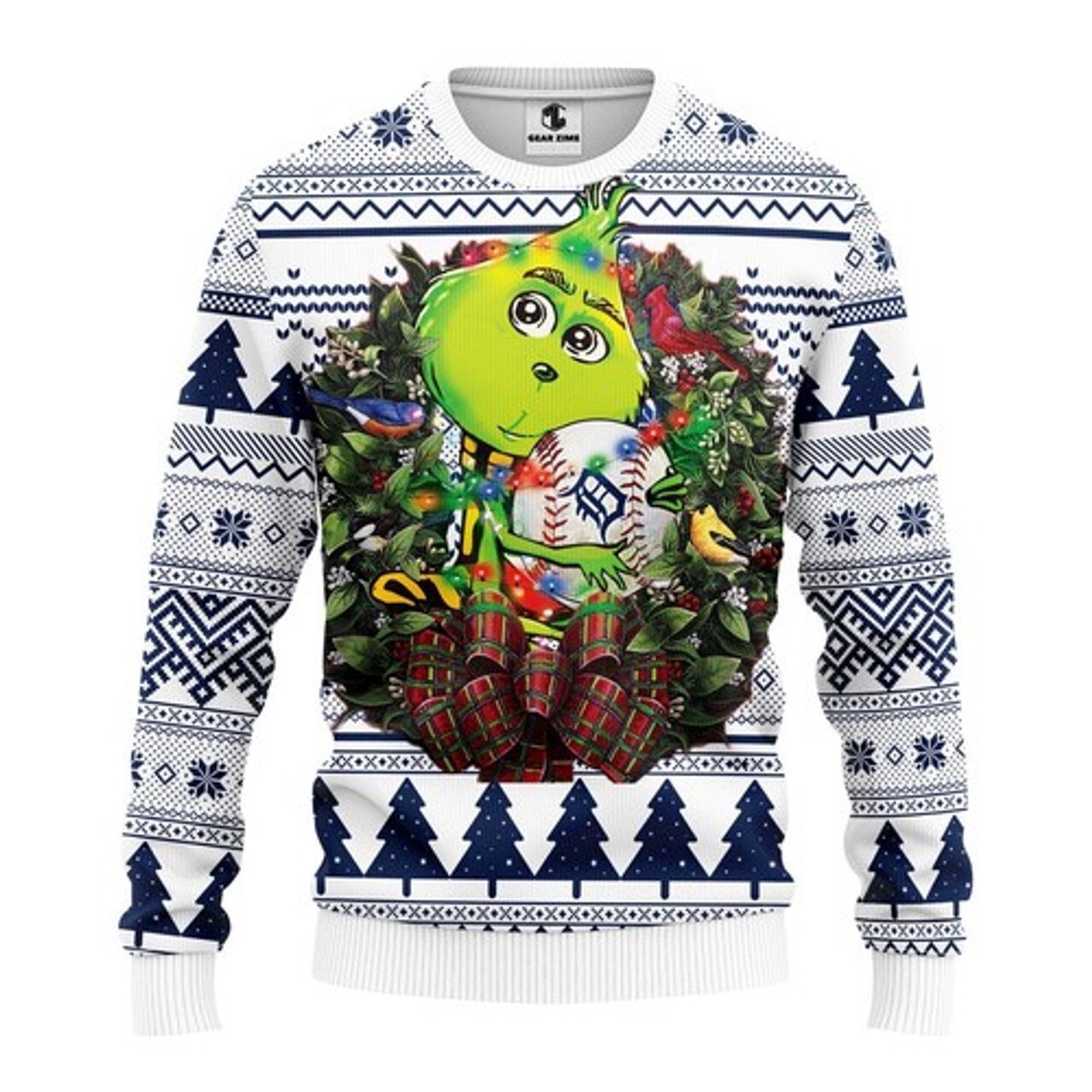 The Grinch Christmas 3D Ugly Thicken Sweaters Gingri29